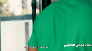 i tussle with liz jordan's petite 18+ body, stretching leggings over monster cock in flexible poses.