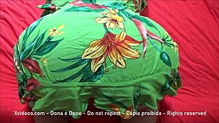 My wife shows her big ass