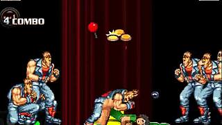 hentai mugen orchid bent over for ebony gangbang creampie in doggystyle.