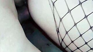 elegant homemade deep penetration porn. classy milf couple in wet pov action.