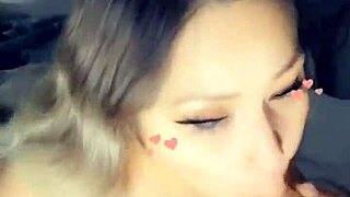 Quarantine Stepmom Sucks My Cock in Blonde BBW Action