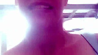 Public flashing and pussy play!