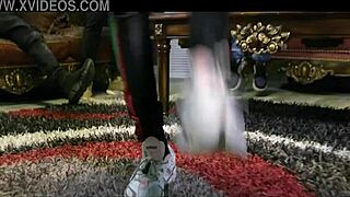 In the African city of Eko, a group of black participants engage in a threesome, focusing on big asses and tongue play