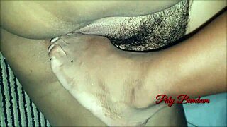 Skinny teen Milka Way gets rough anus stretched in quickie domination.