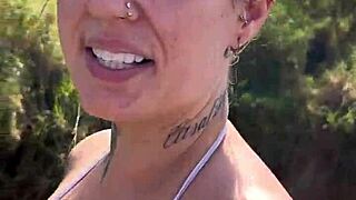 Prostitute on Highway Offers Free Fuck in Woods