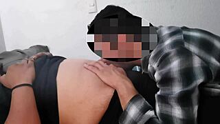 Milf Licks Belly Button!