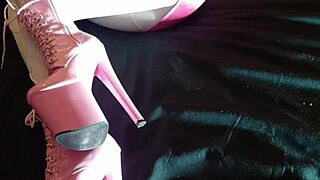 Mature Ebony With Big Tits Fucks Young 18+ White Guy