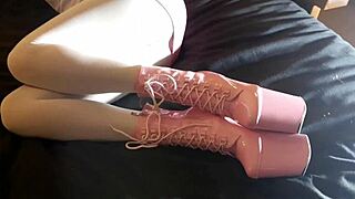 Mature Ebony With Big Tits Fucks Young 18+ White Guy