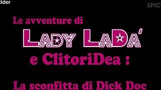 i watched lady lada and clitoris defeat dick doc with her hairy pussy tits and blowjob