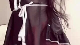 dancing with beautiful boobs and cute tits on display 😘