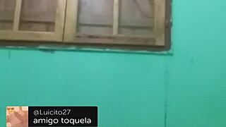 A playful joke turns into passionate sex during a live broadcast.