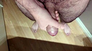 i tried aborting the cumshot but failed with monster cock