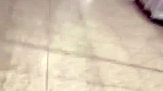 guy pisses and jerks off in diy store