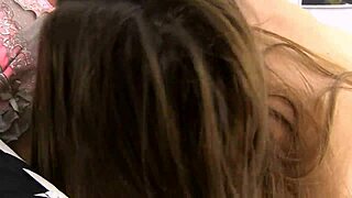 I watch that babe play with toys and piss in POV