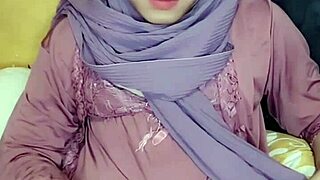 Crossdress Hijab Solo Play in Private, Oh My! 😳
