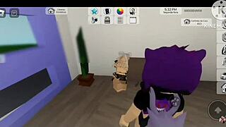 Hey, check out this threesome with two girls in Roblox Brookhaven. They get anal, oral, and group sex all in one wild session!