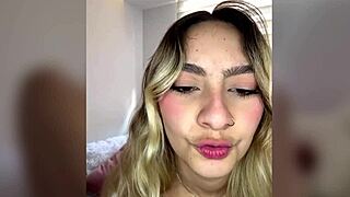 April Fox, the blonde Latina with a big ass, starts her day in a sensual scene on April 12, 2024