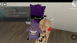 Hey, check out this threesome with two girls in Roblox Brookhaven. They get anal, oral, and group sex all in one wild session!