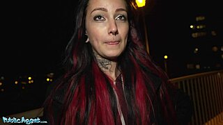 Public Agent Sharlotte Thorne Tattoo Babe Fucked in Boiler Room