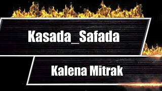 Kalena Mitrak Plays With Dildo In Lingerie As Tanned Housewife