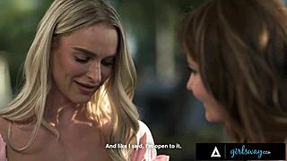 girlsway besties emma hix and adria rae get rough fingering