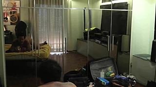 jasmine's first time in a group orgy, bent over with big ass, blowjob leading to cum and orgasm