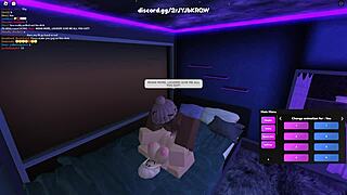 WHAT'S THIS BLONDE WHORE DOING IN ROBLOX PORN?!