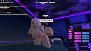 WHAT'S THIS BLONDE WHORE DOING IN ROBLOX PORN?!
