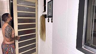 Cuckold Surprises with TikTok Wheelchair Guy: Intense Pussy Sitting on New Big Cock After Years.