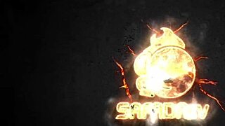 Wow, everyone wants to help the hot blonde sweep the yard!