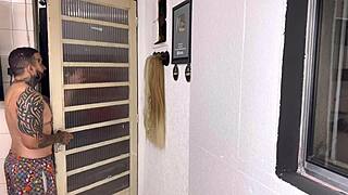 Cuckold Surprises with TikTok Wheelchair Guy: Intense Pussy Sitting on New Big Cock After Years.