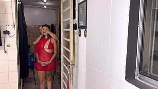 Cuckold Surprises with TikTok Wheelchair Guy: Intense Pussy Sitting on New Big Cock After Years.