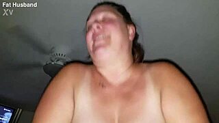 Bbw slut in cowgirl position from a POV angle