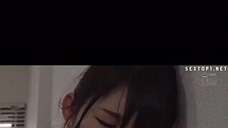 Private secretary seduces boss in office with big tits