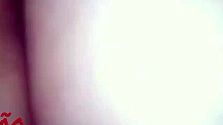 Whore gagging on huge cock while getting assfucked