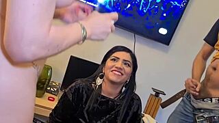 i turned friends' play into couple swap with hairy and hairless pussies