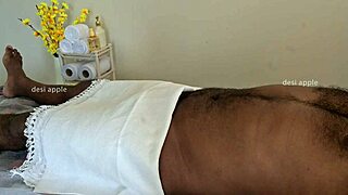 Fantasy massage turns into a steamy Indian oil session. Every touch ignites wild desire on the table.