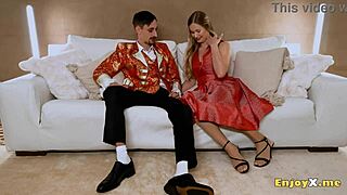 Is this insatiable blonde's shaved pussy craving more titty fucks?