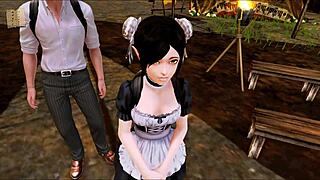 Exploring the harem hotel in this game episode 195