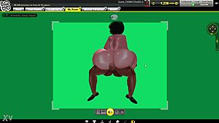 Big Ass Ebony Slut Takes Huge Cock Raw