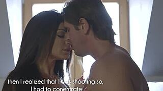 Hey, wanna know how Priscilla Salerno rocks her big tits in this Italian casting?