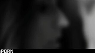 Romantic couple enjoys sex with big natural tits and cum on tits