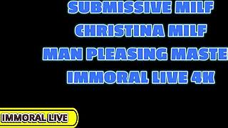 Porno Dan's ass pounding Christina Shines multi-orgasmic ride.