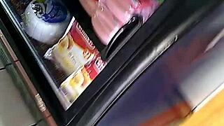 this mexican culona shakes her big ass in the tienda