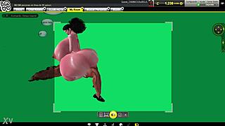 Big Ass Ebony Slut Takes Huge Cock Raw