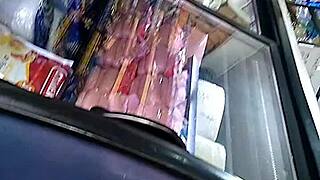 this mexican culona shakes her big ass in the tienda