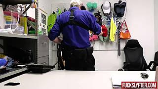 I caught this sweet teen 18+ stealing from the store and she deepthroated me