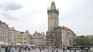 Hey, wanna know how Priscilla Salerno rocks her big tits in this Italian casting?