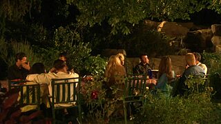 Avena lee is bent over for intense outdoor missionary fucking and licking.