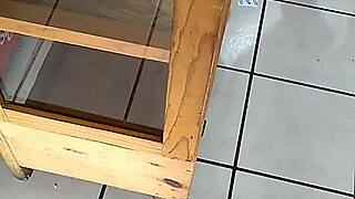 this mexican culona shakes her big ass in the tienda